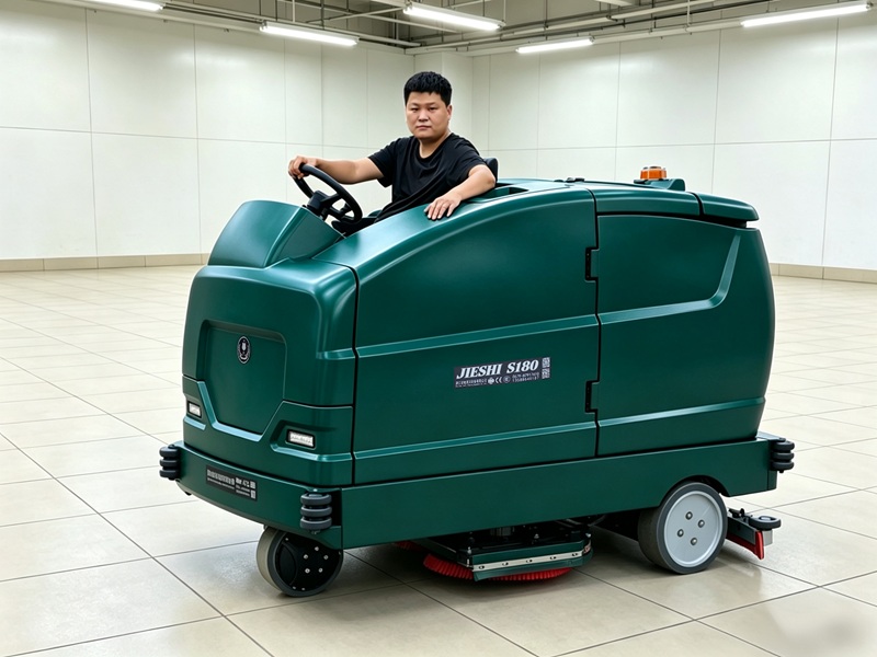 S180超大型雙刷駕駛式洗地機