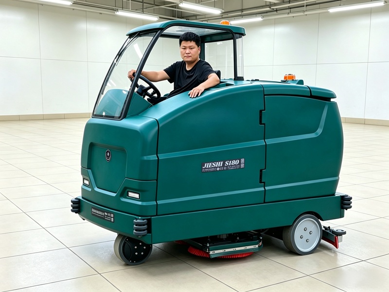 S180B超大型雙刷駕駛式洗地機